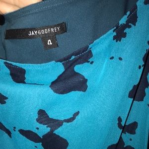 JAYGODFREY Dresses - Jay Godfrey size 4 teal dress JAYGODFREY Dresses - Jay Godfrey size 4 teal dress